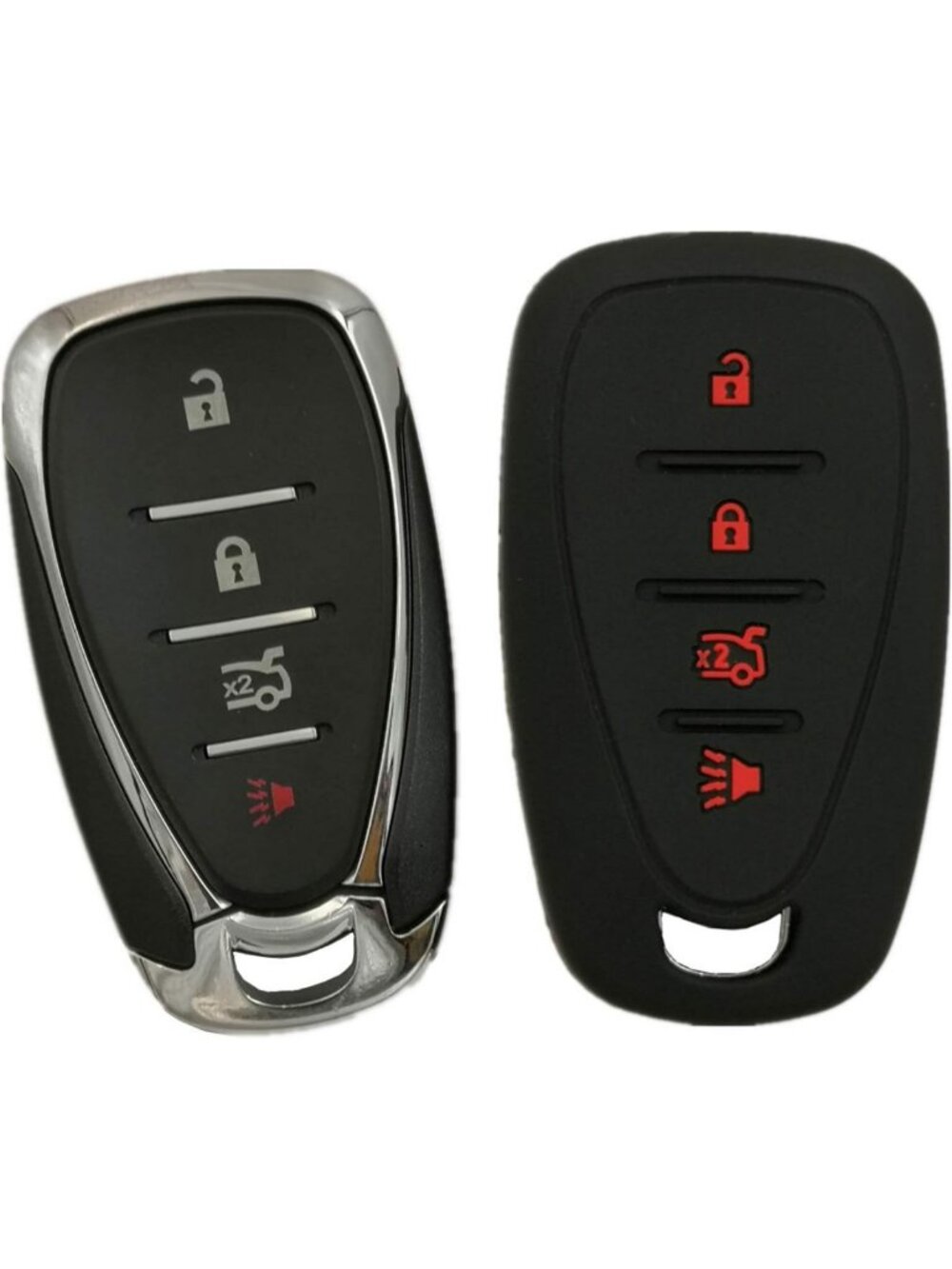 Key Fob Shell Cover for 2016-2020 Malibu, Cruze, Camaro, Volt - Durable